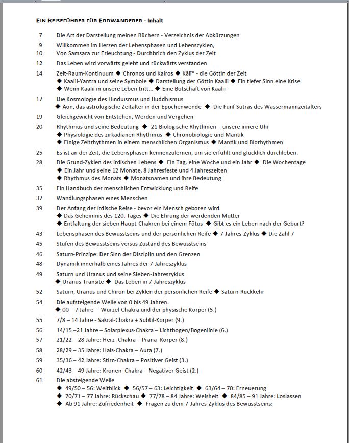 Ein Reiseführer für Erdwanderer – Bild 2